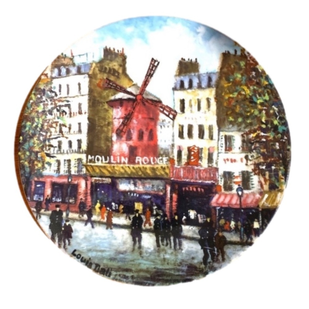 Darceaux-limoge MOULIN ROUGE COLLECTIBLE PLATE